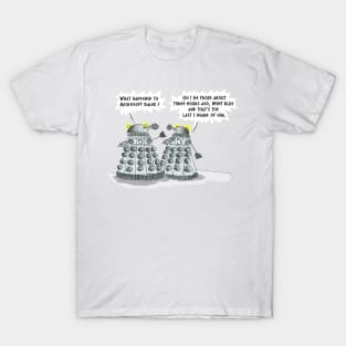 Ctrl Alt Dalek ~ The Blue Screen of Dalek T-Shirt